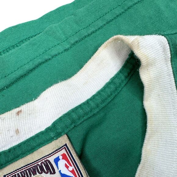 Vintage Hardwood Classics x Majestic Boston Celtics Ringer Tee - Size XL - Picture 6 of 11